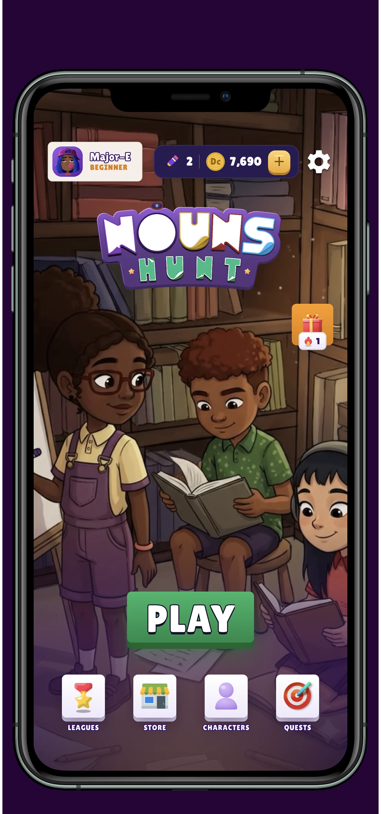 Nouns Hunt screenshot